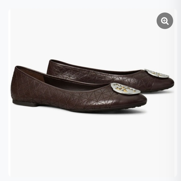 NIB Tory Burch Clair Quilted Ballet Flat